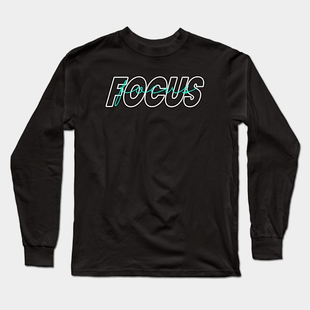 Focus Look closely Long Sleeve T-Shirt by Firts King